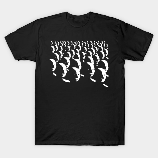 NPC Wojak Group - Meme T-Shirt by gin3art